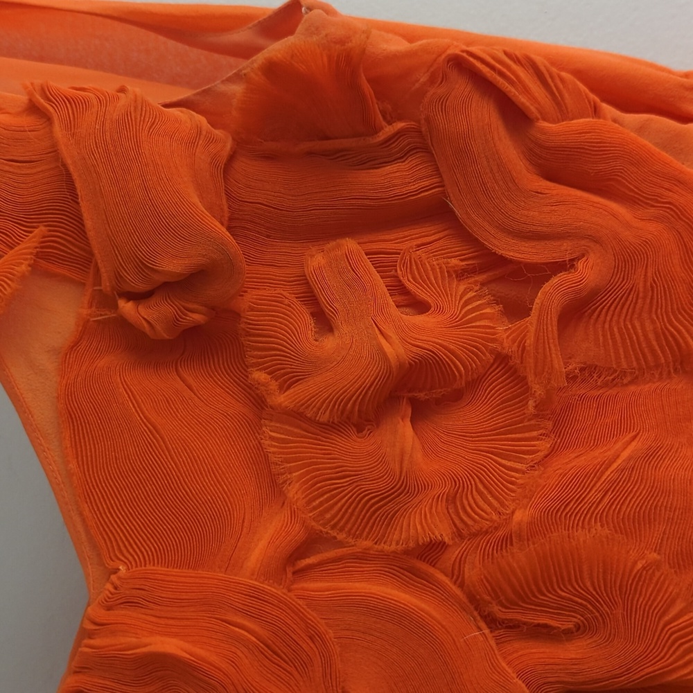 Spectacular Folded Silk Top - Picture 7 of 11
